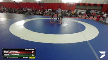 112-117 lbs Quarterfinal - Emjay Neumann, Askren Wrestling Academy vs Amiya Leverance, Wisconsin