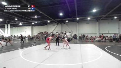 150 lbs Quarterfinal - Lazarus Martinez, Wlv Jr Wrestling vs Jaxson Young, Nikiski Freestyle WC