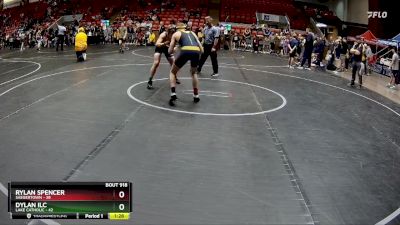 120 lbs Round 2 - Rylan Spencer, Saegertown vs Dylan Ilc, Lake Catholic