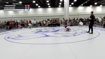 113 lbs Champ. Round 2 - Bryce Butler, SC vs Myles Hoover, PA