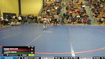 120 lbs Round 1 - Ryder Refsland, Pinnacle vs Cooper Brems, DC Elite