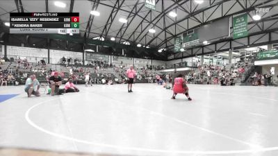 129-141 lbs Cons. Round 2 - Kendra Baker, Fusion vs Isabella `Izzy` Resendez, Chatham Glenwood