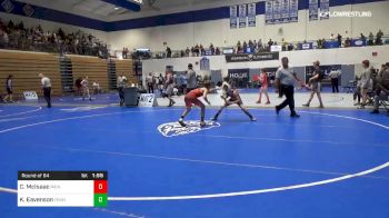 106 lbs Round Of 64 - Cage McIsaac, Ironclad vs Kenly Eavenson, Franklin County High