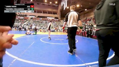 80 lbs 3rd Place Match - Maxwell Williamson, Bentonville Wrestling Club vs James Higgs, Dover Youth Wrestling Club