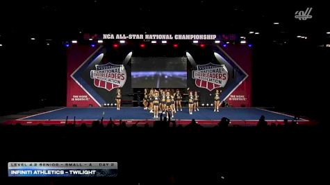 iNFiNiTi Athletics - Twilight [2026 L4.2 Senior - Small - A Day 2] 2026 NCA All-Star National Championship