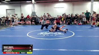 84 lbs Round 1 (8 Team) - Ricky Rizzo, Dragon United vs Jake Lutz, Mat Warriors