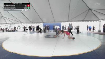 126 lbs Round 1 - Jeremiah Duran, Rough House Wrestling Club vs Aaron Mendez, Rolling BJJ Academy