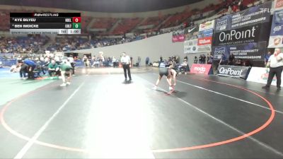 2A/1A Boys 190 Cons. Semi - Ben Imdicke, Colton Boys vs Kye Bilyeu, North Douglas/Elkton Boys