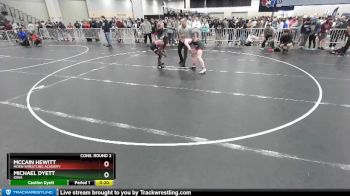 113 lbs Cons. Round 2 - McCain Hewitt, Moen Wrestling Academy vs Michael Dyett, Iowa