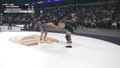 175 lbs Semifinal - Isai Fernandez, St. John Bosco (SS) vs Mason Ontiveros, Pitman (SJ)