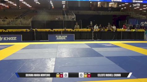 Celeste Rushell Cronin vs Silvania Maria Monteiro 2025 Pan Jiu Jitsu IBJJF Championship