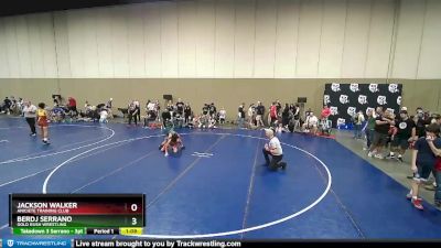 108 lbs Quarterfinal - Jackson Walker, Aniciete Training Club vs Berdj Serrano, Gold Rush Wrestling