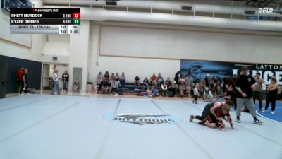 136-144 lbs Round 2 - Kyzer Grimes, RWC - Roy Wrestling Club vs Rhett Murdock, RWC - Roy Wrestling Club