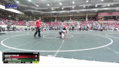 67 lbs Quarterfinal - Daxon Fowler, Maize WC vs Joseph Perez, WR - Topeka Blue Thunder