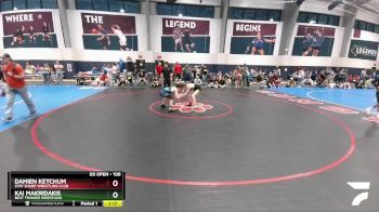 106 lbs Quarterfinal - Kai Makridakis, Best Trained Wrestling vs Damien Ketchum, Stay Sharp Wrestling Club