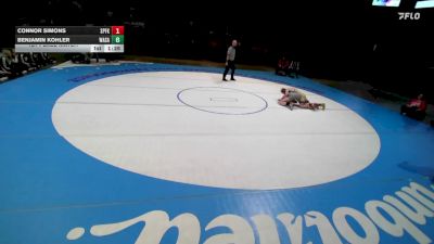 5A 138 lbs 1st Place Match - Connor Simons, Spanish Fork vs Benjamin Kohler, Wasatch