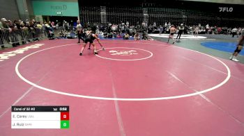 120 lbs Consi Of 32 #2 - Ethan Carey, Los Alamitos vs Justin Ruiz, Spanish Springs