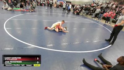 78 lbs Cons. Round 2 - Lucky Hamilton, DC Elite Wrestling vs Jase Franzmeier, Wisconsin