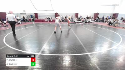 149 lbs Consi Of 16 #2 - Mikey Glynos, American vs Austin Scott, Oregon State