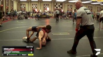 130 lbs Cons. Round 4 - Anthony Santana, Blue Wave vs Erick Largo, Elite Wrestling