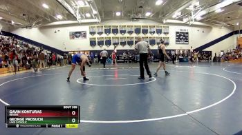 144 lbs Cons. Round 3 - Gavin Konturas, Revere vs George Prosuch, Lake Catholic