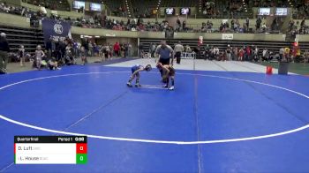 45 lbs Quarterfinal - Leo House, BGC (Boy And Girls Club Lacros vs Dax Luft, Simley Wrestling Club