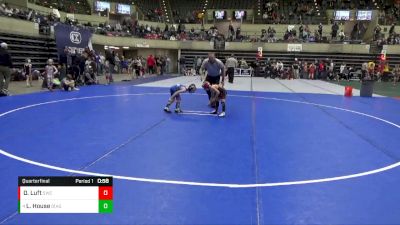 45 lbs Quarterfinal - Leo House, BGC (Boy And Girls Club Lacros vs Dax Luft, Simley Wrestling Club