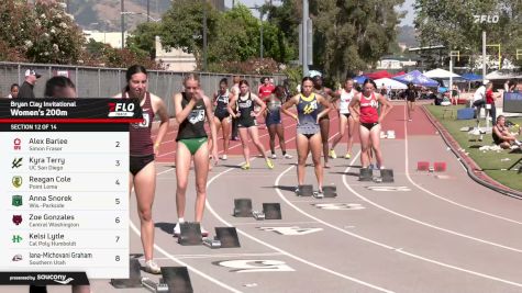 Women's 200m, Finals 12