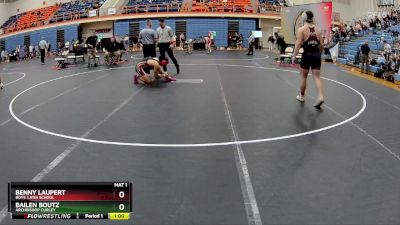 190 lbs Cons. Round 3 - Bailen Boutz, Archbishop Curley vs Benny Laupert, Boys` Latin School