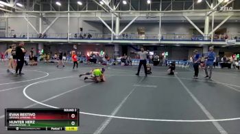 88 lbs Round 5 (10 Team) - Evan Restivo, Upstate Uprising vs Hunter Herz, Headhunters