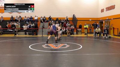 215 lbs Semifinal - Corban Burke, Canisius vs Aidyn Licht, North Tonawanda