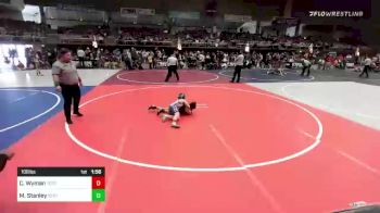 87 lbs Rr Rnd 2 - Jace Rooks, Team Pueblo vs Shyanne Salazar, NM Gold