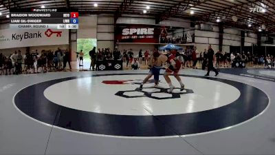 79 kg Champ. Round 1 - Braidon Woodward, New York vs Liam Gil-Swiger, Lehigh Valley Wrestling RTC