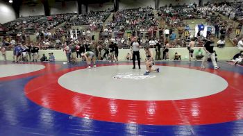 135 lbs Quarterfinal - Dylan Naish, Guerrilla Wrestling Academy vs Joshua Baughcum, Franklin County Youth Wrestling