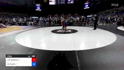 175 lbs Rnd Of 32 - Michael Baldwin, MI vs Ben Smith, UT