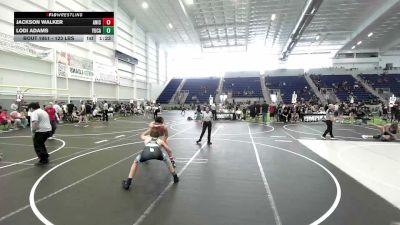 123 lbs Final - Jackson Walker, Aniciete TC vs Lodi Adams, Yucaipa Thunder WC
