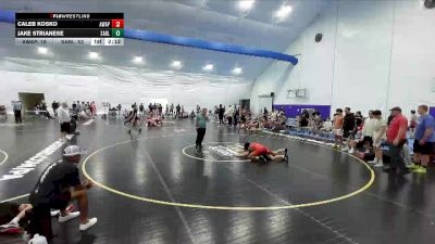 132 lbs Round 8 (10 Team) - Caleb Kosko, AWA PA Posse vs Jake Strianese, Savage Black