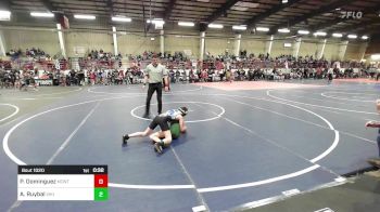 82 lbs Consi Of 4 - Patrick Dominguez, Monte Vista Takedown Club vs Armando Ruybal, Viking Wrestling