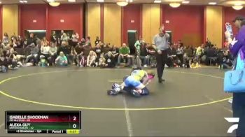 108 lbs Round 2 (6 Team) - Isabelle Shockman, MN ALL Star vs Alexa Guy, Untouchables