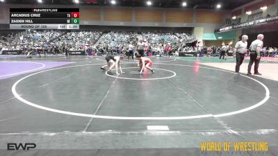 115 lbs Round Of 128 - Arcadius Cruz, Team Aggression vs Zaiden Hill, Nevada Elite