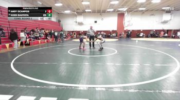 108 lbs Cons. Round 2 - Koen Bautista, Benicia vs Andy Ocampos, Petaluma