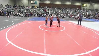 100 lbs Consolation - Adonas Turay, Oroville Rattlers vs Jose Contreras, Buckaroo WC