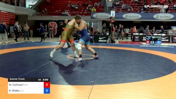 130 lbs Quarterfinal - Wes Catheart, Regional Training Center South vs Haydn Maley, California Regional Training Center (CRTC)