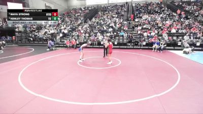6A 145 lbs Champ. Round 1 - Kenley Thomas, Fremont vs Maya Strong, Mountain Ridge
