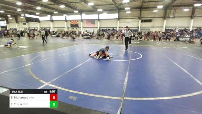 94 lbs Rr Rnd 3 - Sophia Mohamed, WAR Wrestling Club vs Ellie Trone, Coyote WC