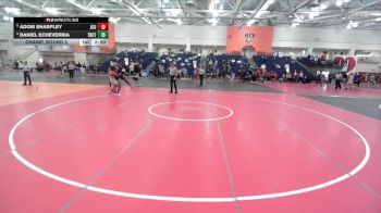141 lbs Champ. Round 2 - Daniel Echeverria, Trinity (CT) vs Adom Sharpley, John Carroll