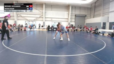 144 lbs Michael Alexander, Minnesota Red vs Devin Ehler, Illinois