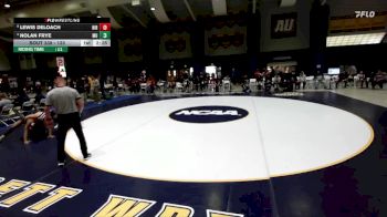 133 lbs Cons. Round 3 - Nolan Frye, Mount Union vs Lewis Deloach, Hiram College