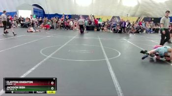 64 lbs Round 3 (8 Team) - Clayton Knighton, FORGE vs Jackson Bish, WV Wild