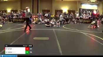 60 lbs Round 2 (6 Team) - Ryitt Schell, Ares Black vs Harper Kahler, MO All Stars